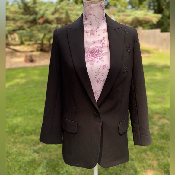 Zadig & Voltaire Viva Strass Star Blazer like new size 34/XS - Picture 4 of 16